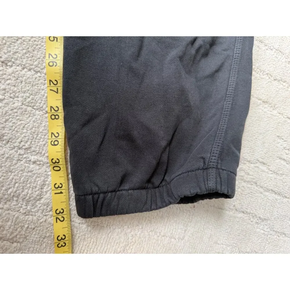 Nike Fleece Sweatpants Pants Mens Heavy Baggy Wide Leg Open Bottom